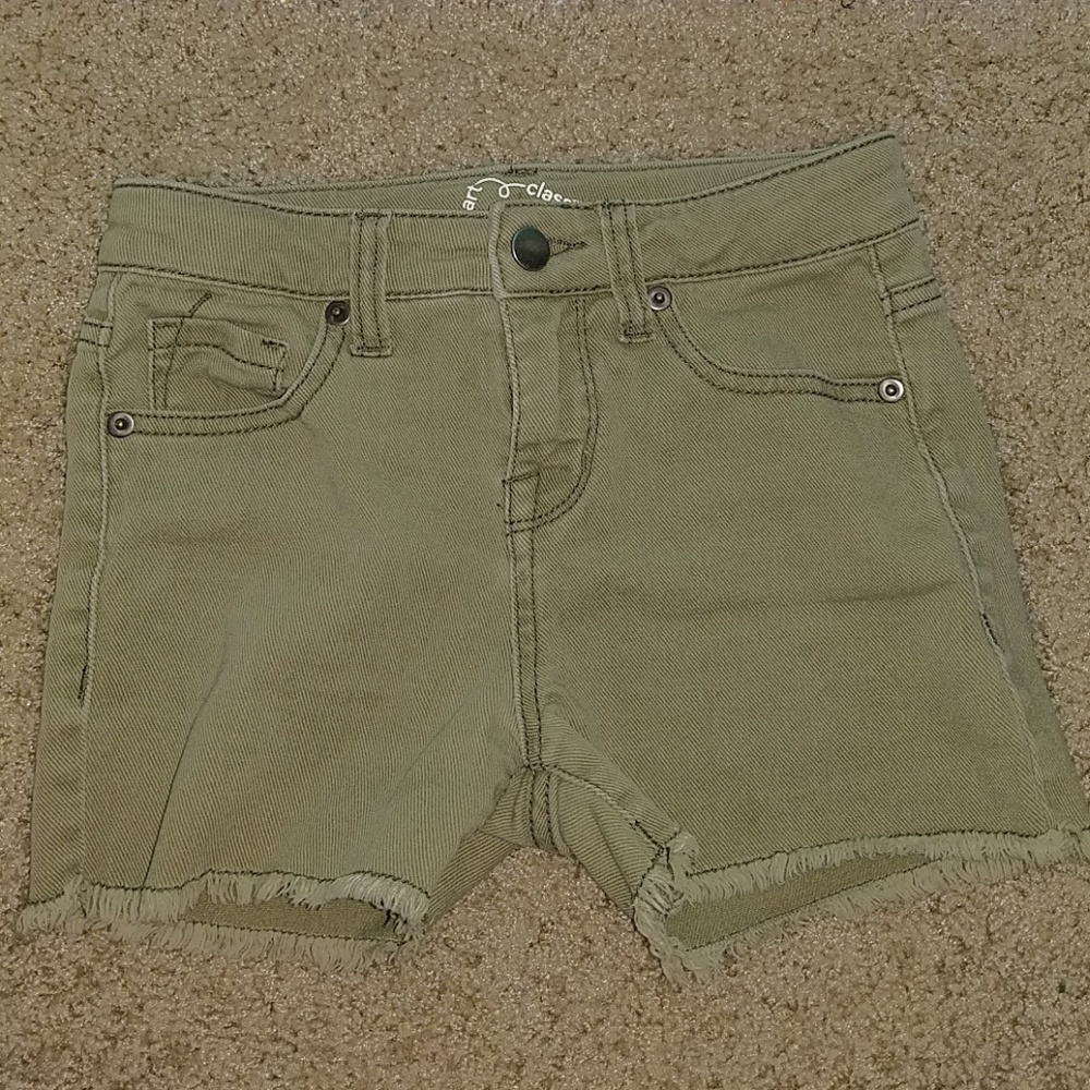 Army green Art class jeans